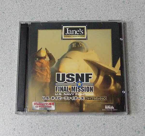 PC USNF U.S.ネイビーファイターズ ファイナルミッション 日本語版 CD-ROMのみ_画像1