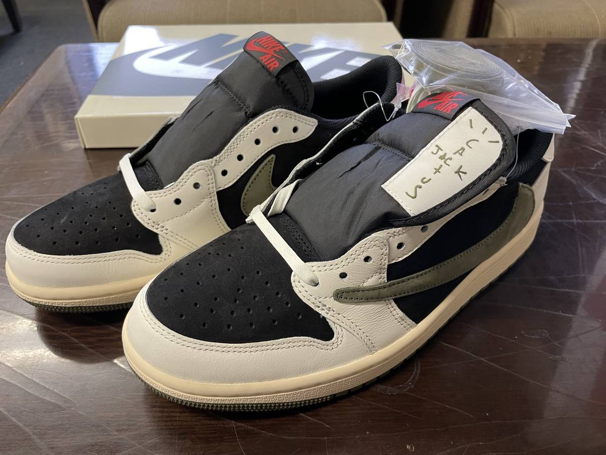 Travis Scott × NIKE WMNS AIR JORDAN 1 LOW OG 新品未使用(27.0cm