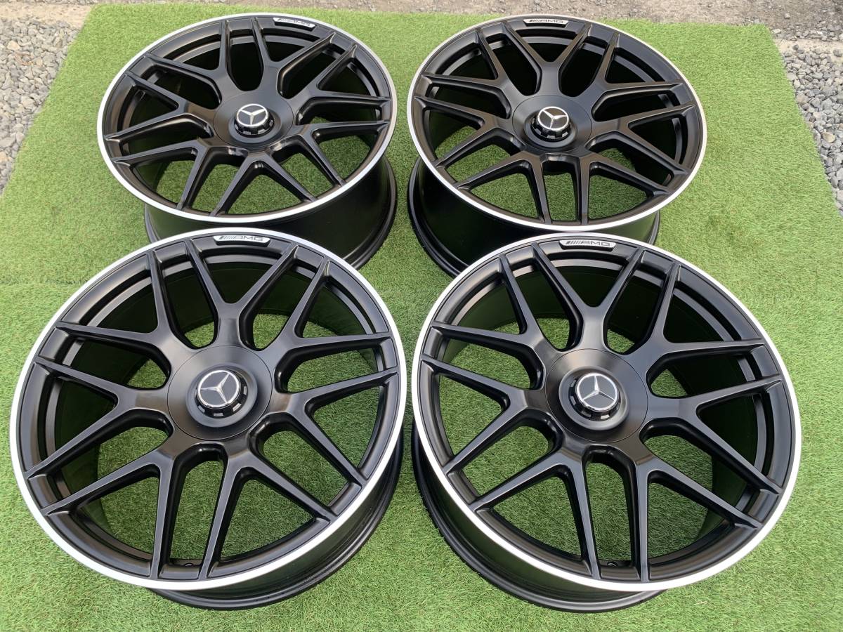 ベンツ AMG W463 GクラスW463A G65 エディション-1463純正22ホイール4本 G350 G500 G55 G63 G65