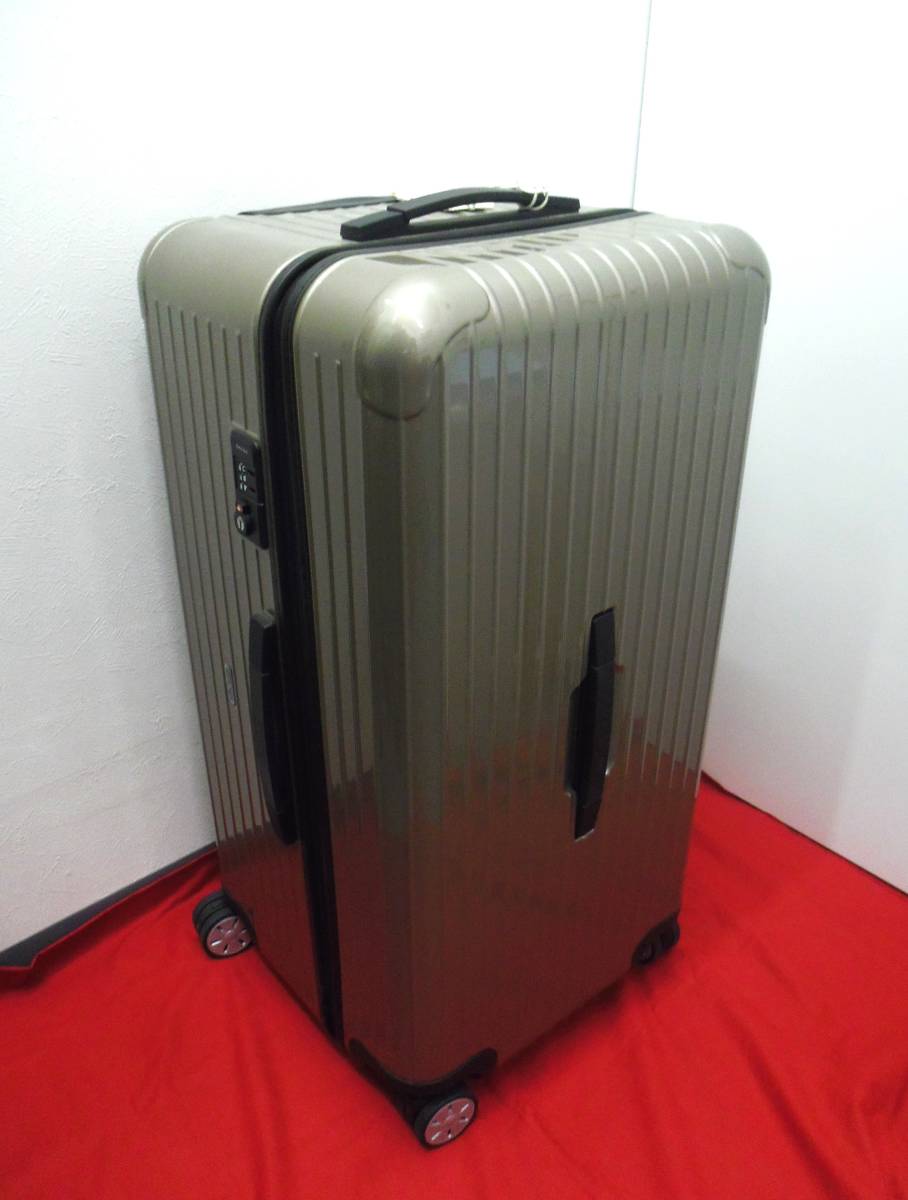 H【2748】☆RIMOWA キャリーケース 98L☆リモワ 50829 4輪 大容量