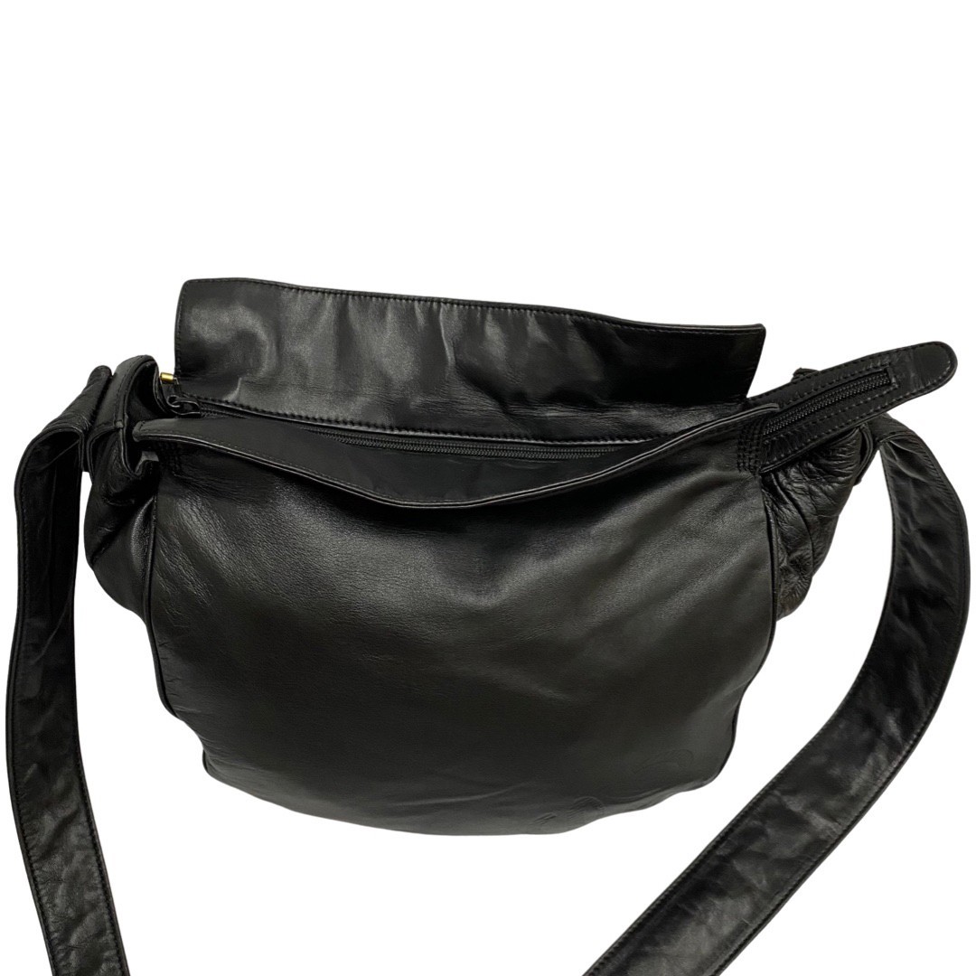 極 美品 希少品 LOEWE ロエベ ヴィンテージ アナグラム ロゴ ナッパ