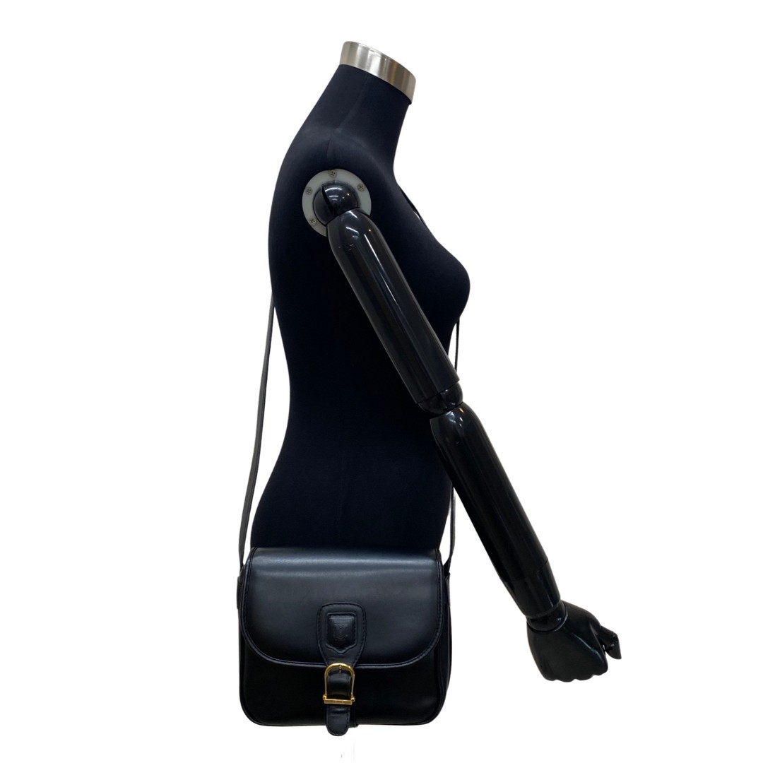 極 美品 CELINE セリーヌ ヴィンテージ トリオンフ ロゴ カーフレザー