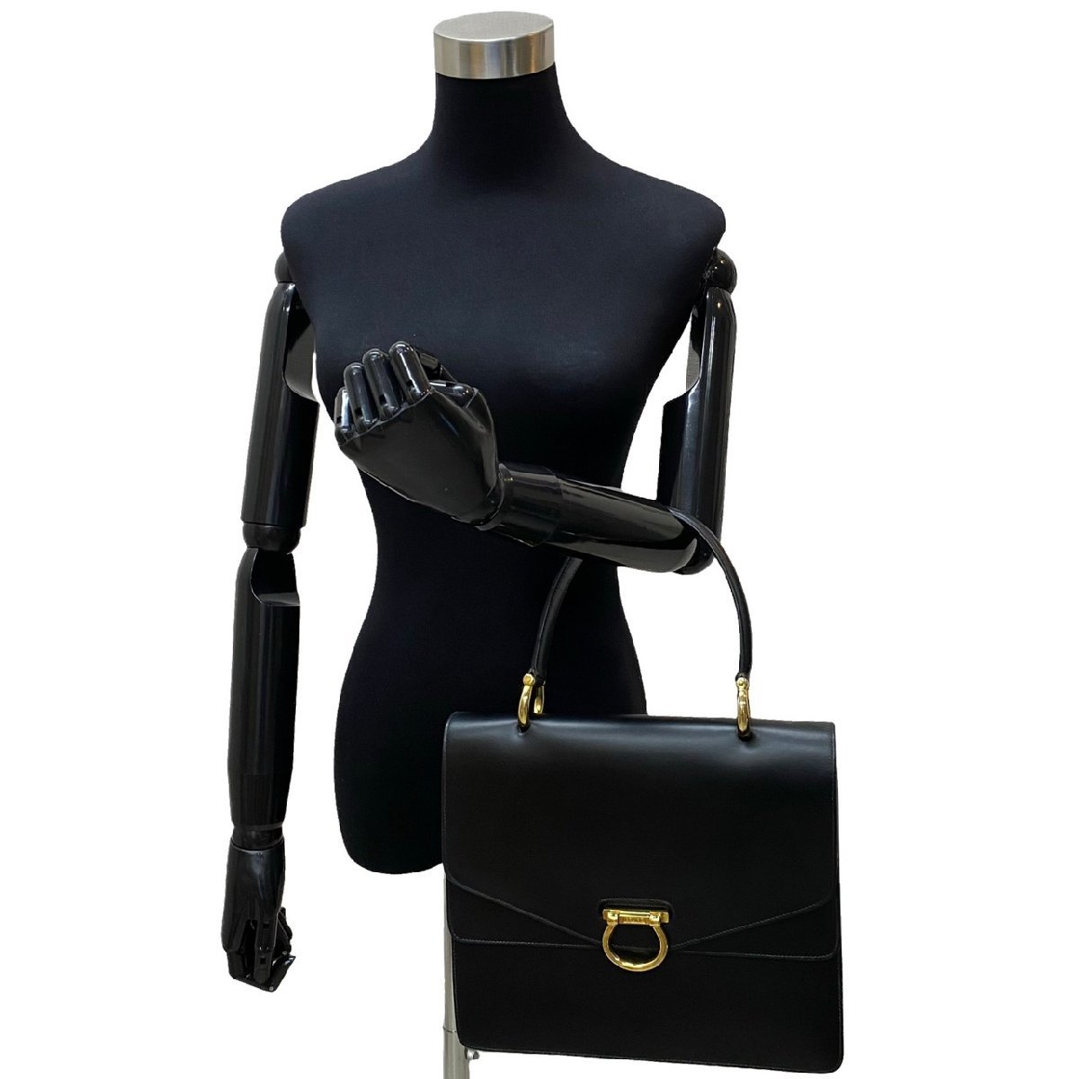 極 美品 希少品 CELINE セリーヌ ヴィンテージ ロゴ 金具 レザー 本革