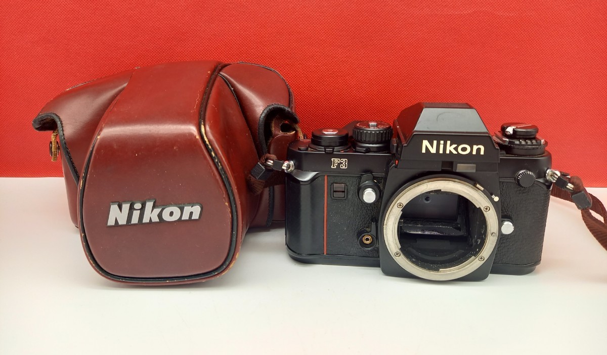 Yahoo!オークション - □A Nikon F3 アイレベル ボディ フィルム 一眼...