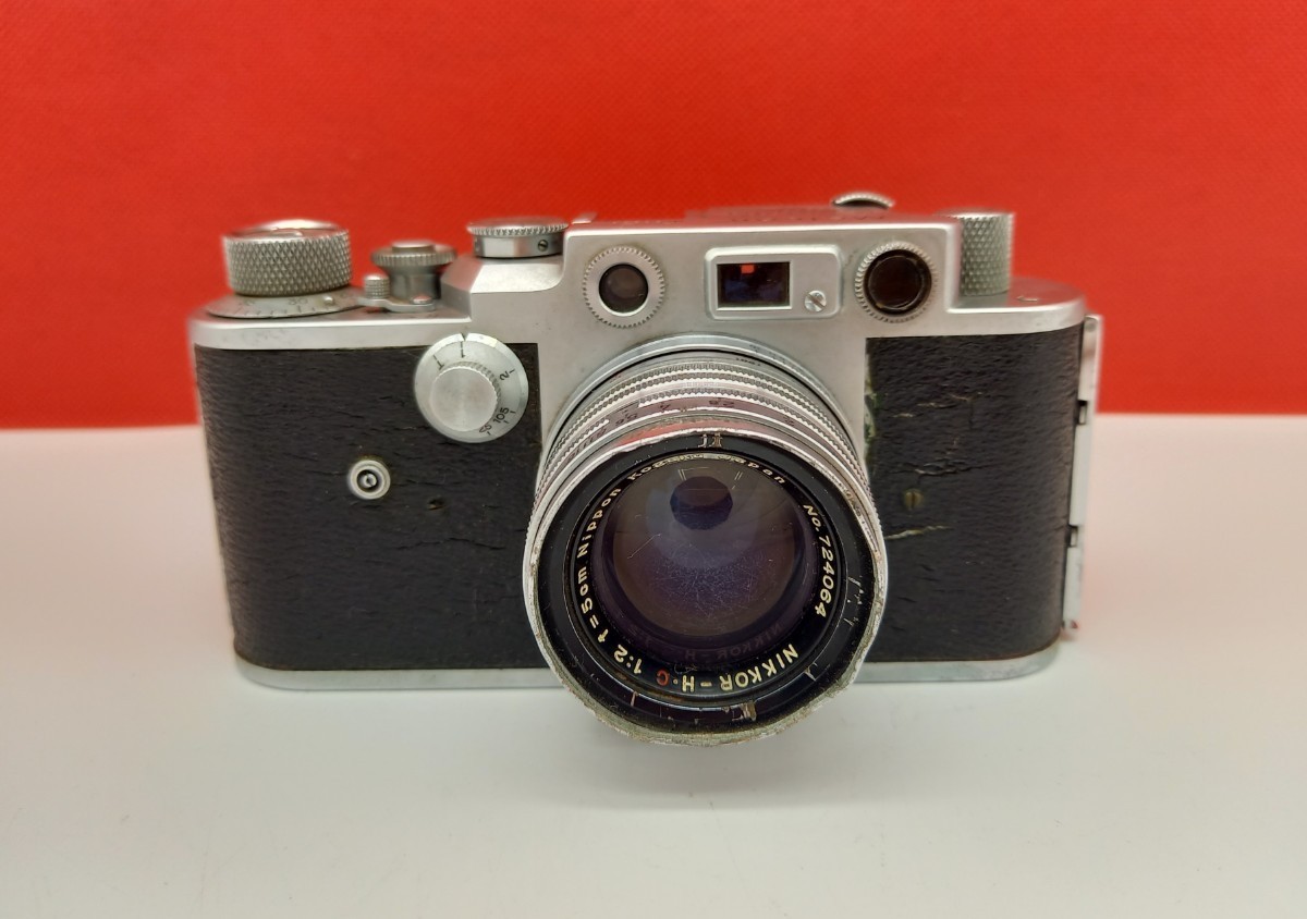 □A Melcon Meguro Kogaku 目黒光学 レンジファインダー レンズ NIKKOR