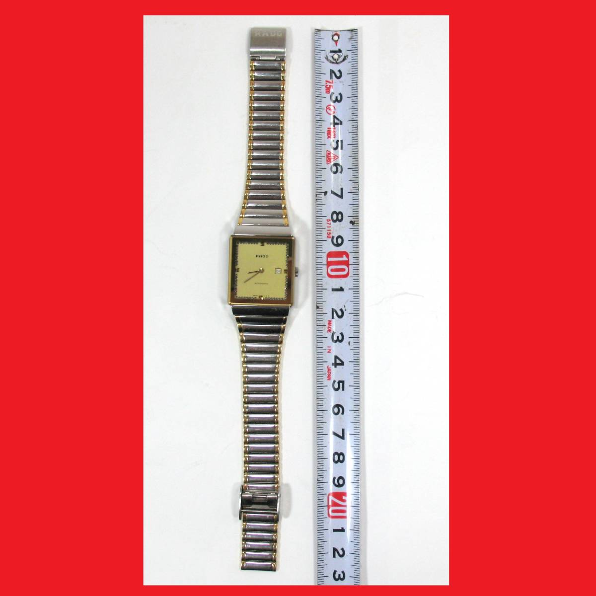 世界有名な レターパックライト(370円)発送OK RADO.自動巻き.腕時計