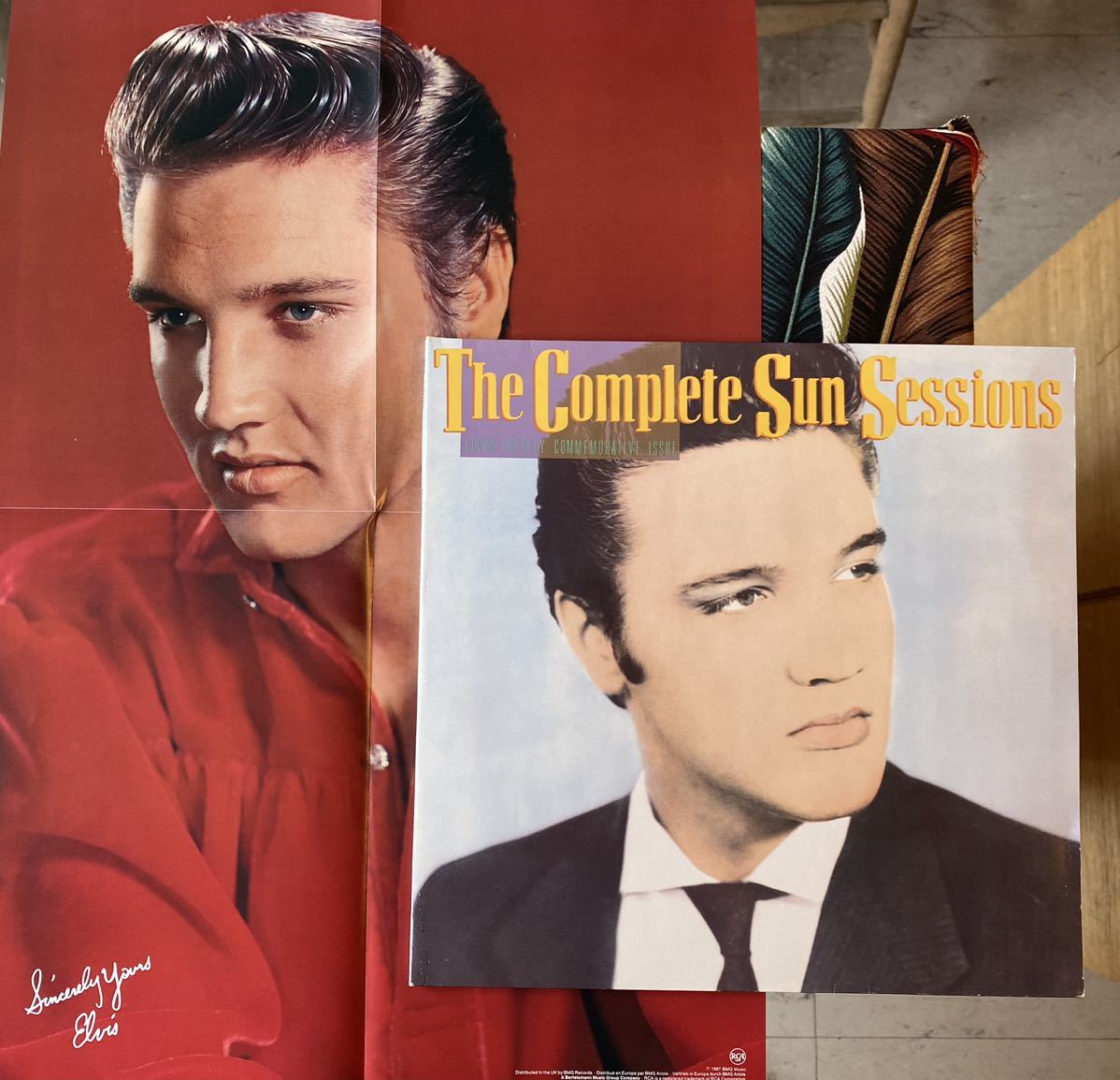 Elvis Presley 2LP The Complete Sun Sessions.. ( постер имеется ) 1987 Eu Press контри-рок 