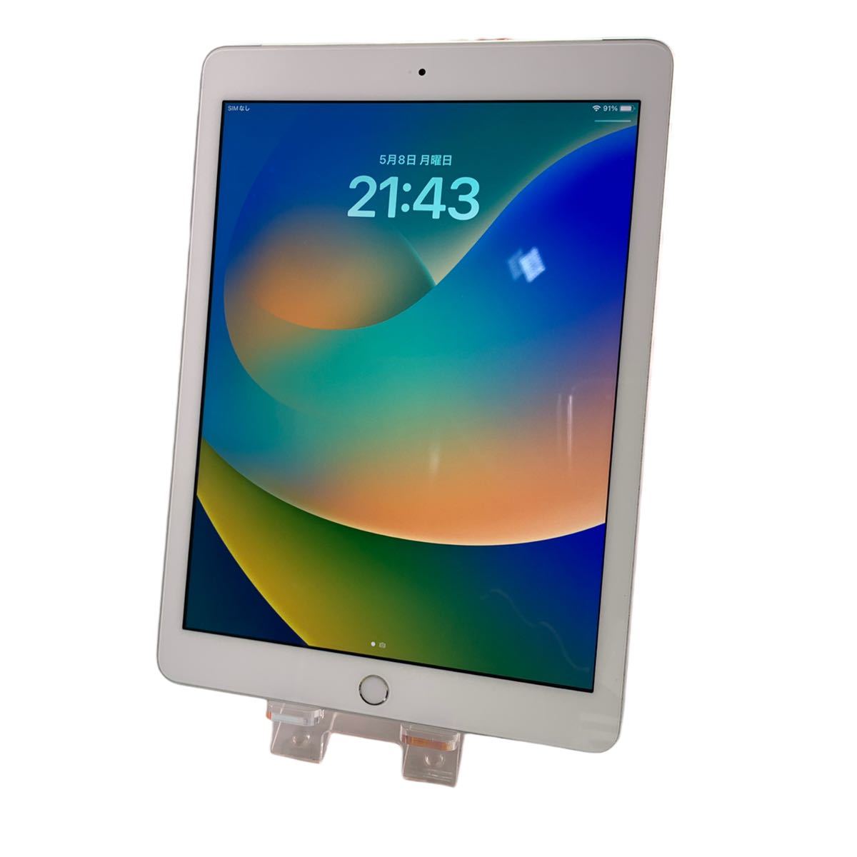 競売 利用判定○ シルバー MP1L2J/A 32GB Wi-Fi+Cellular Gen 5th iPad