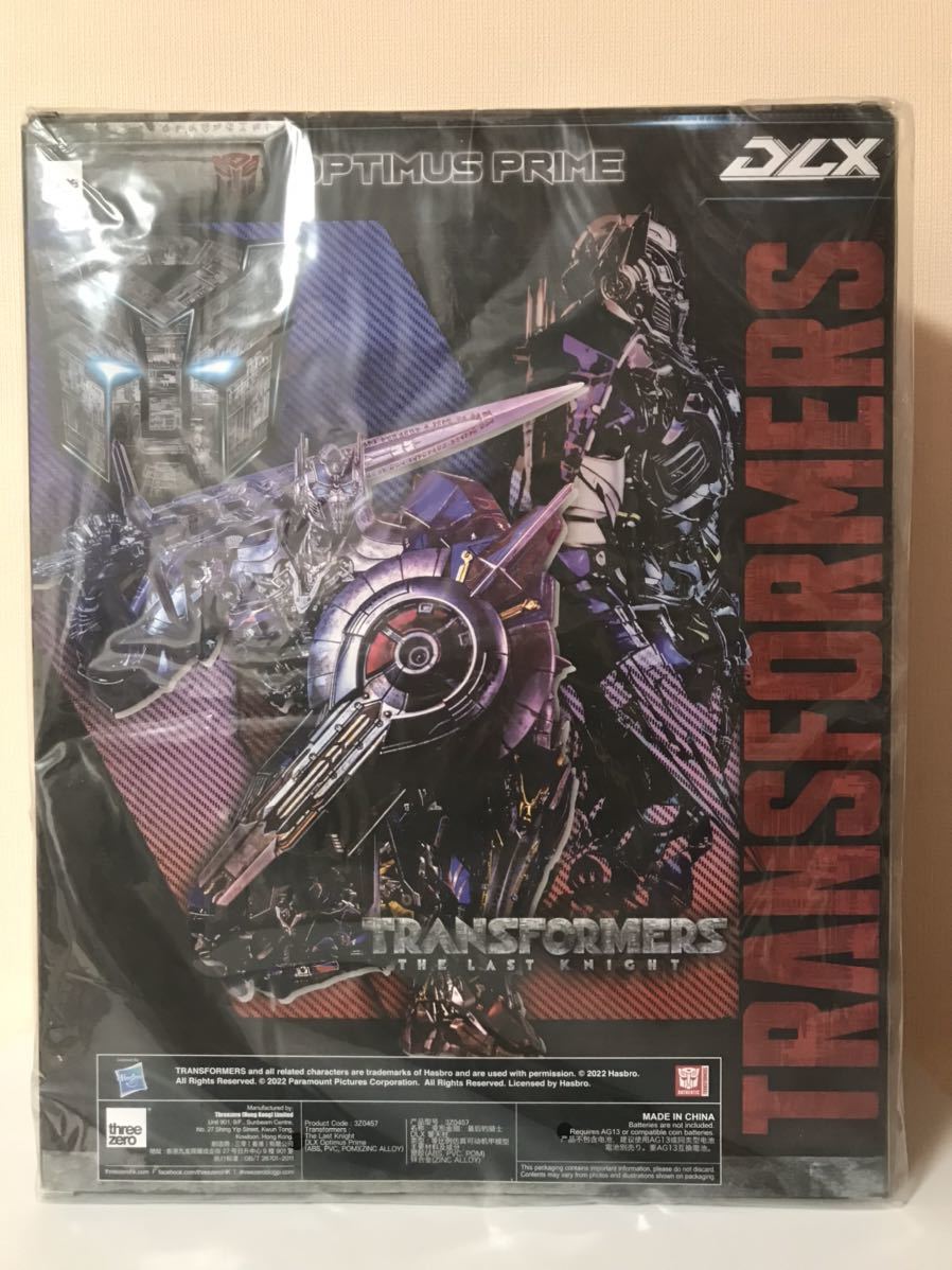 新品未開封 トランスフォーマー/最後の騎士王 DLX オプティマス