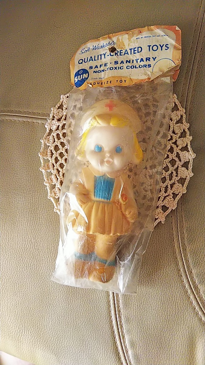 Детский день супер редкая мертвая кукла Кукла Америка VTG Рут Ньютон.
