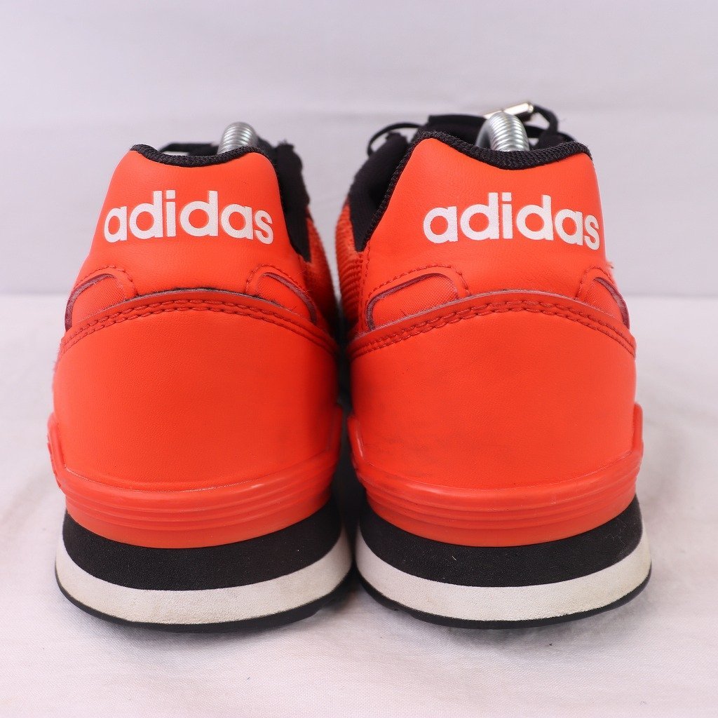 10K 26.5cm/adidas 10K アディダス スニーカー コアブラック グレー コーラル 中古 古着 メンズ ad4224_画像2