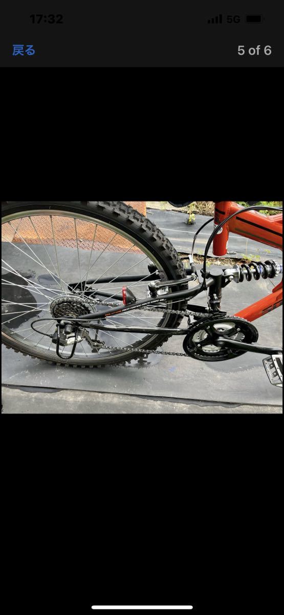あさひSOLUTION ソリューション MTB オレンジ 美品ですよー 北九州