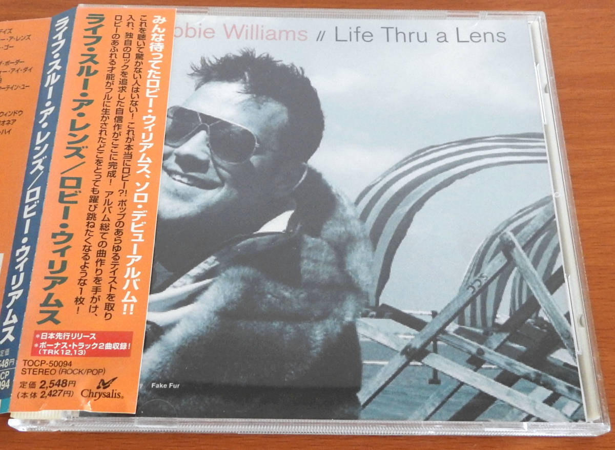 Robbie Williams『Life Thru A Lens』【中古CD】_画像1