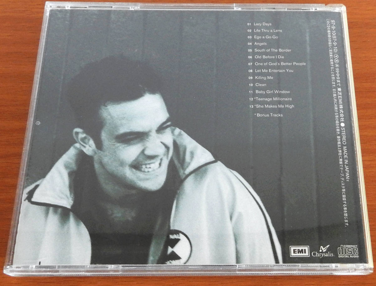 Robbie Williams『Life Thru A Lens』【中古CD】_画像2