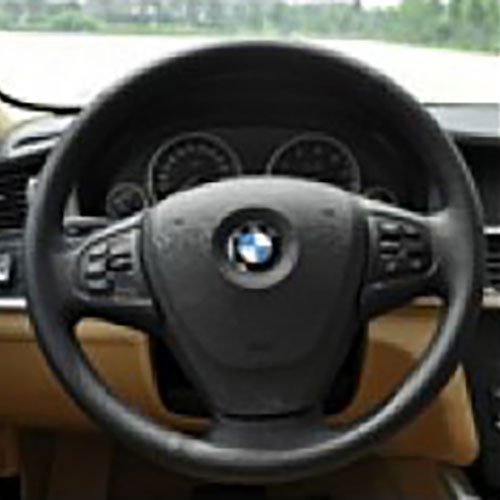 BMW X3 ステアリング F25 2011/3-2017/8 本革巻替キット エクスチェンジキット Tricolore/トリコローレ (1W-10 NS_画像2