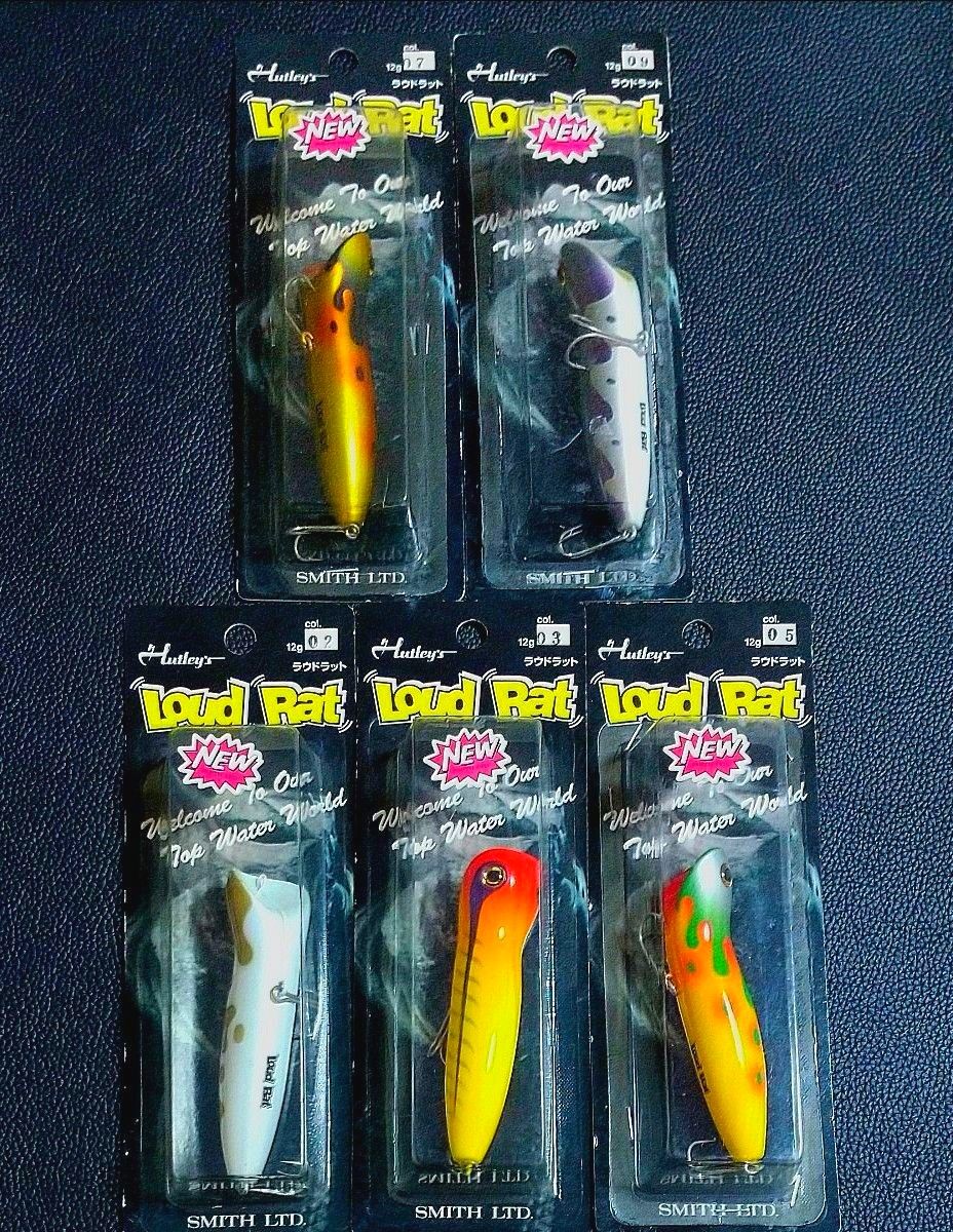 132 スミス ハトリーズ ラウドラット新品5個セット|PayPayフリマ スミス ハトリーズルアー 未使用5個セット SMITH Hutleys