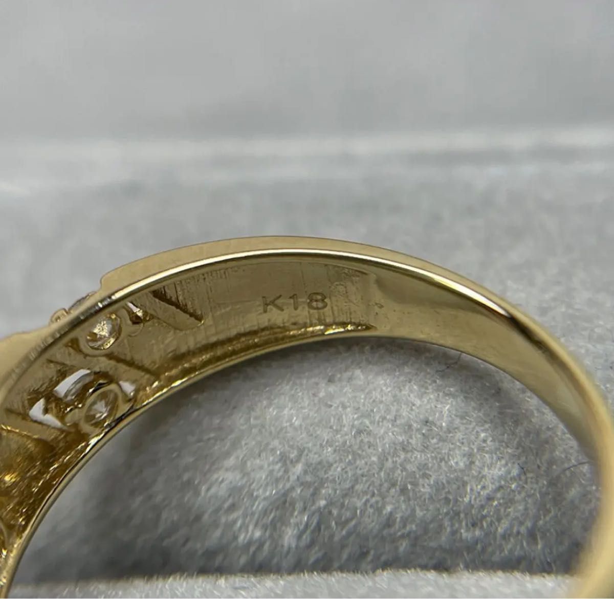 ダイヤモンド0.32ct K18 リング - www.coronelezequiel.rn.gov.br