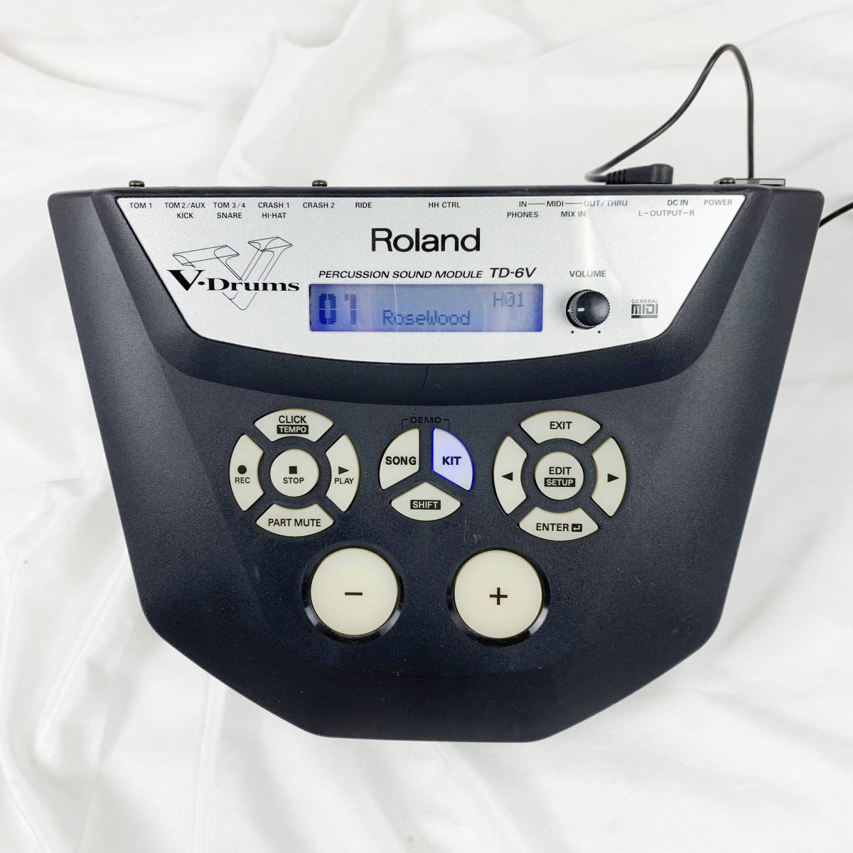 HR0194] 中古現状品 電源OK Roland (ローランド) V-Drums TD-6V 音源