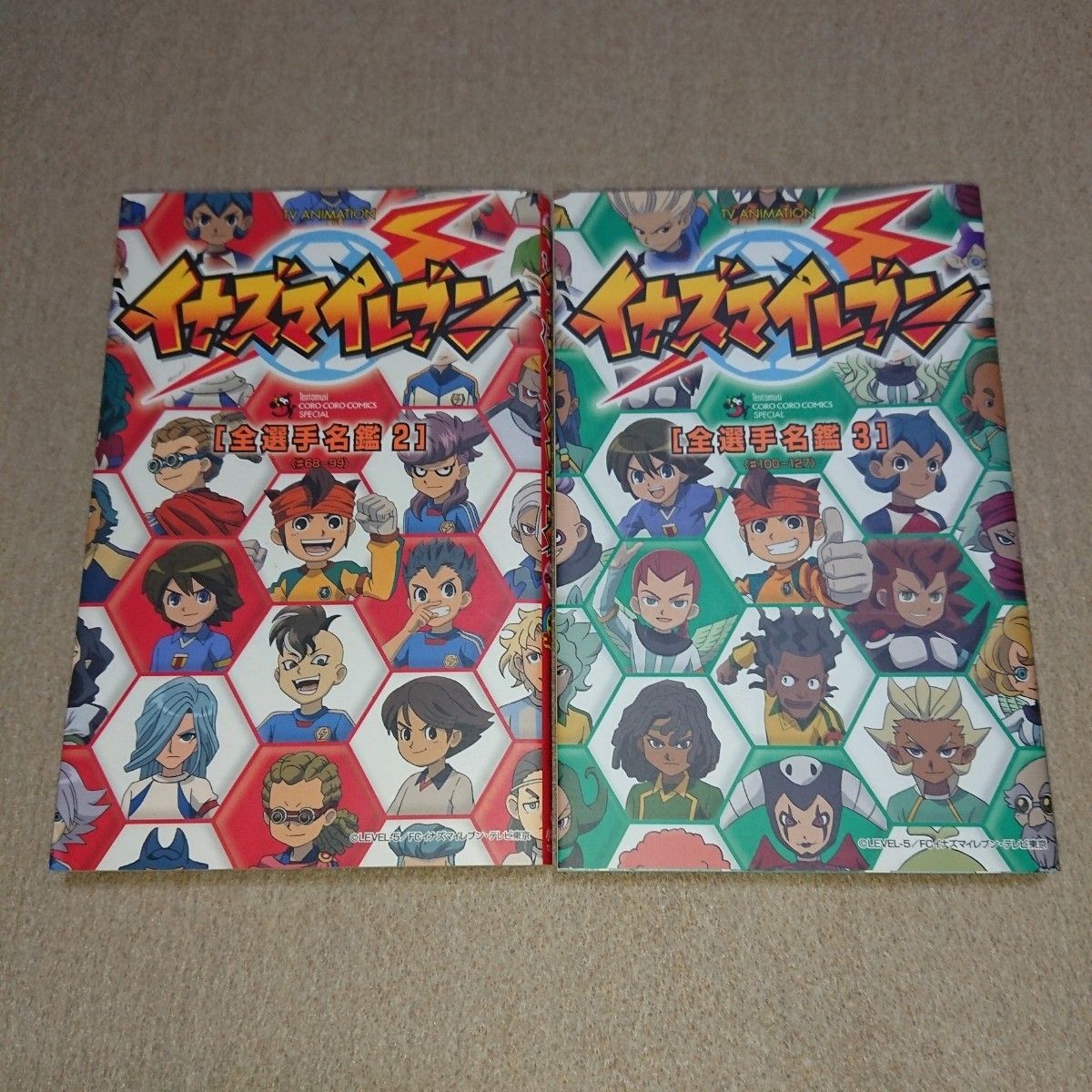 TV ANIMATION イナズマイレブン 全選手名鑑 2冊セット | www.fraynacho.com