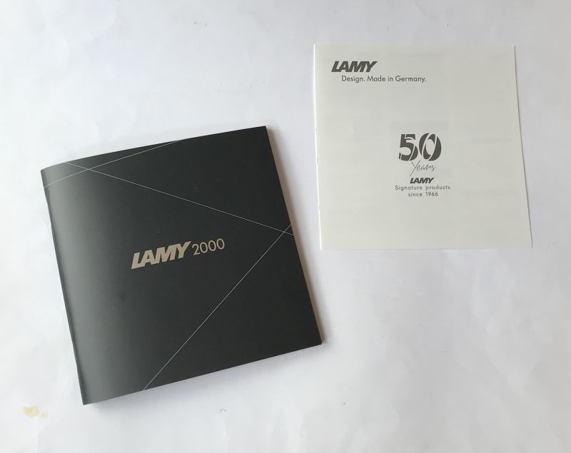 Lamy 2000 ラミー2000 50th Anniversary 50周年記念 50周年記念