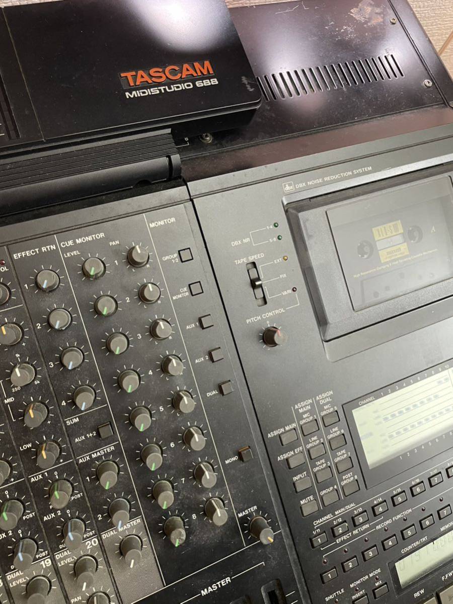 TASCAM 688 MIDISTUDIO 8trカセットMTR | www.annugeo.com