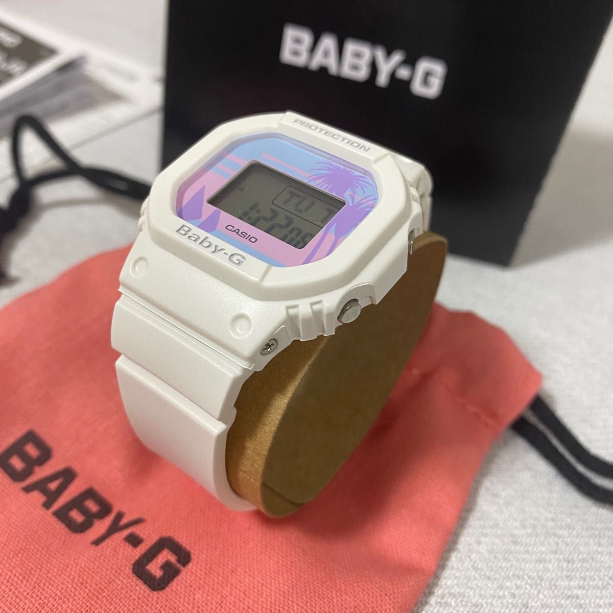 BABY-G BGD-560BC-7デジタル レディース 腕時計 ホワイト CASIO G