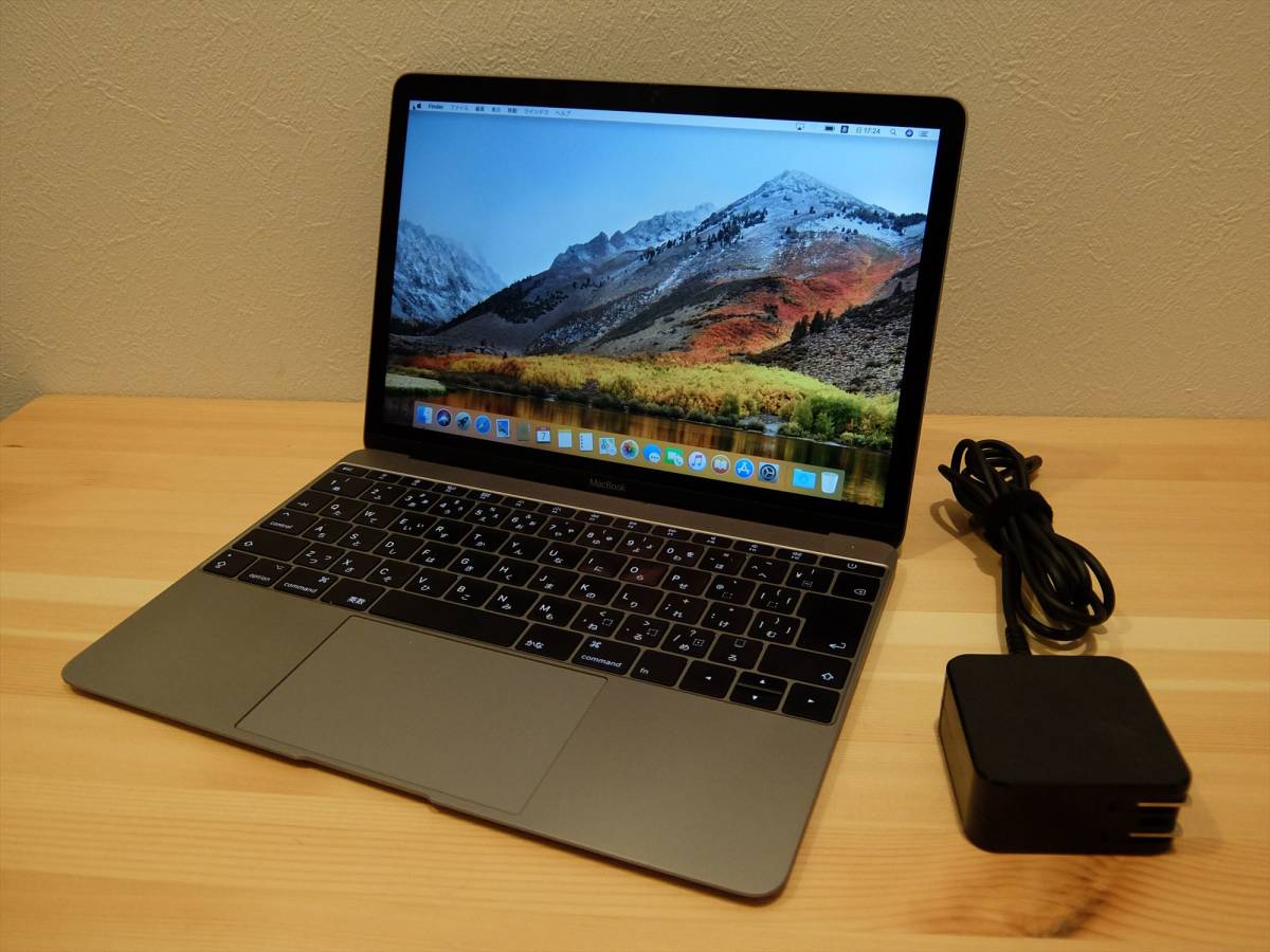 Macbook 12インチ 2017 Core i7/メモリ16GB/SSD256GB JISキーボード