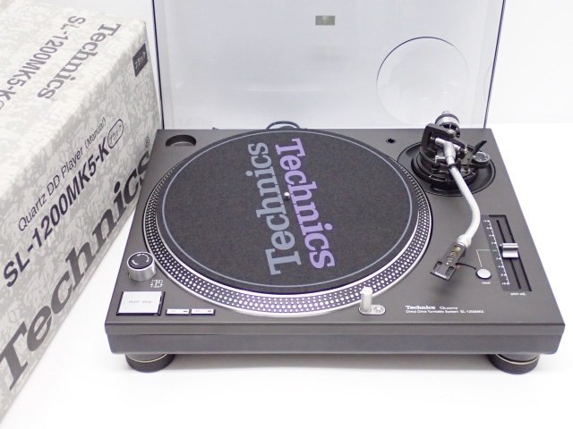 Technics SL-1200MK5 ターンテーブル レコードプレーヤー 元箱付 テクニクス ♪ 6A517-1 