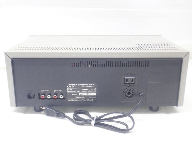 Lo-D/日立 ローディ D-980M ステレオカセットデッキ ¶ 69837-8 Lo-D/日立 ローディ D-980M ステレオカセットデッキ ¶ 69837-8