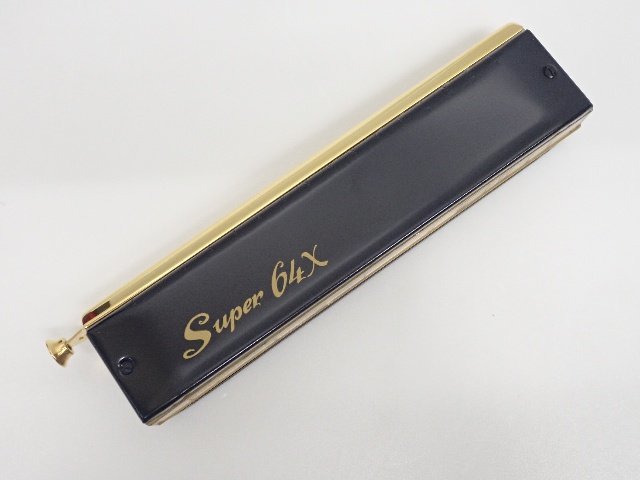 美品】 HOHNER ハーモニカ Super64X 7582/64 ホーナー ケース付き