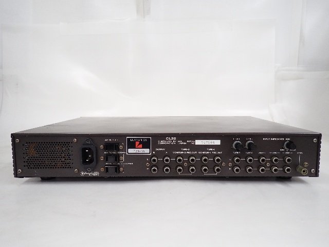 LUXMAN ラックスマン CL-32 管球式コントロールアンプ プリアンプ ∴ 6A9A4-24の画像4