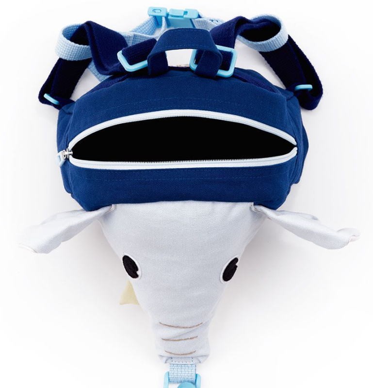 .. rucksack blue elephant goods for baby Angel DEPT 04