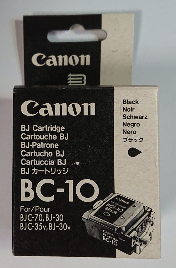 超美品 送料無料 BC-10 キャノン Canon 新品化粧箱入り BJカートリッジ