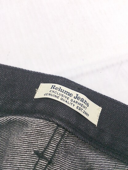 ◇ Relume Jeans ボタンフライ ジーンズ デニム パンツ サイズ 170-175 ブラック メンズ P 1211220003033_画像3