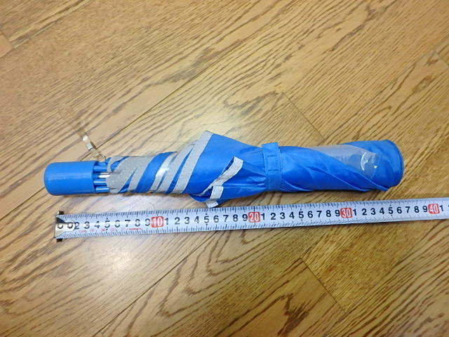 s305k складной зонт синий ребенок Kids ... прозрачный окно зонт от дождя непромокаемая одежда б/у 