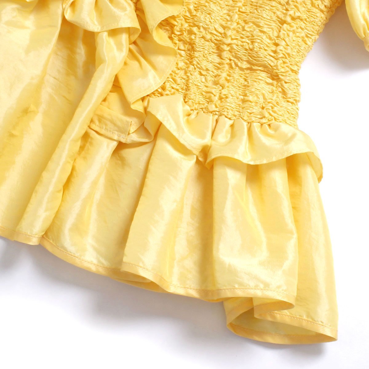 CECILIE BAHNSEN CARRIE TOP sizeUK6 US2 CANARY セシリー バンセン