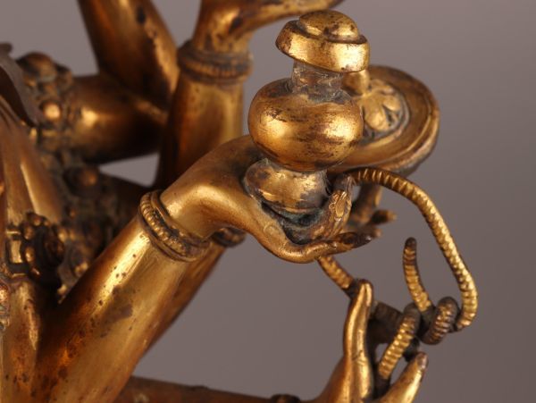 Yahoo!オークション   中国古玩 唐物 仏教美術 古銅造 鍍金 チベット仏