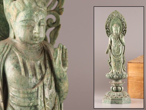 仏教美術 中国 仏像 観音 小仏像 銅製 銅器 - 通販 - azenco.co.uk
