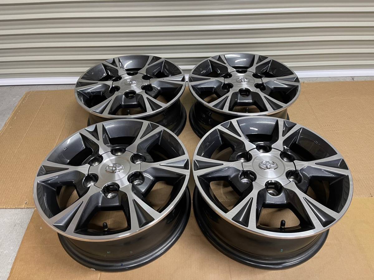 ヤフオク! - 200系 ハイエース 純正 オプション ホイール4本