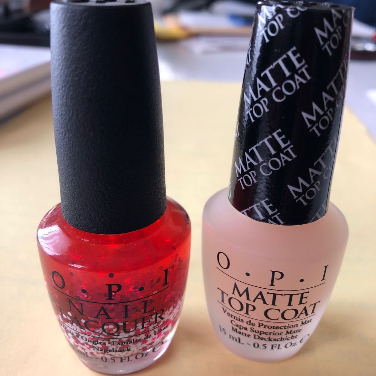 #OPI  NAIL  LACQUER         #OPI  NAIL  MATTE  TOP  COAT