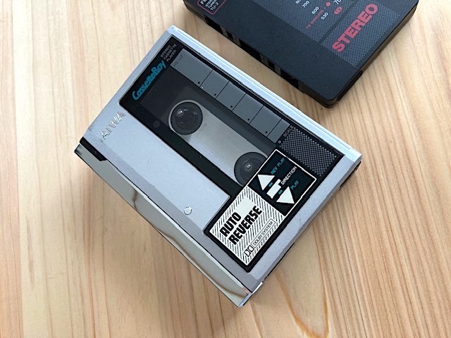 即決【整備済完動品】AIWA カセットボーイ HS-U7 TU-2 カセット