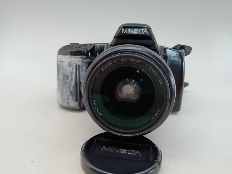 0506-05　中古品★MINOLTA ミノルタ α 3 xi AF ZOOM Xi 28-80mm 1:4(22)-5.6 カメラ_画像2