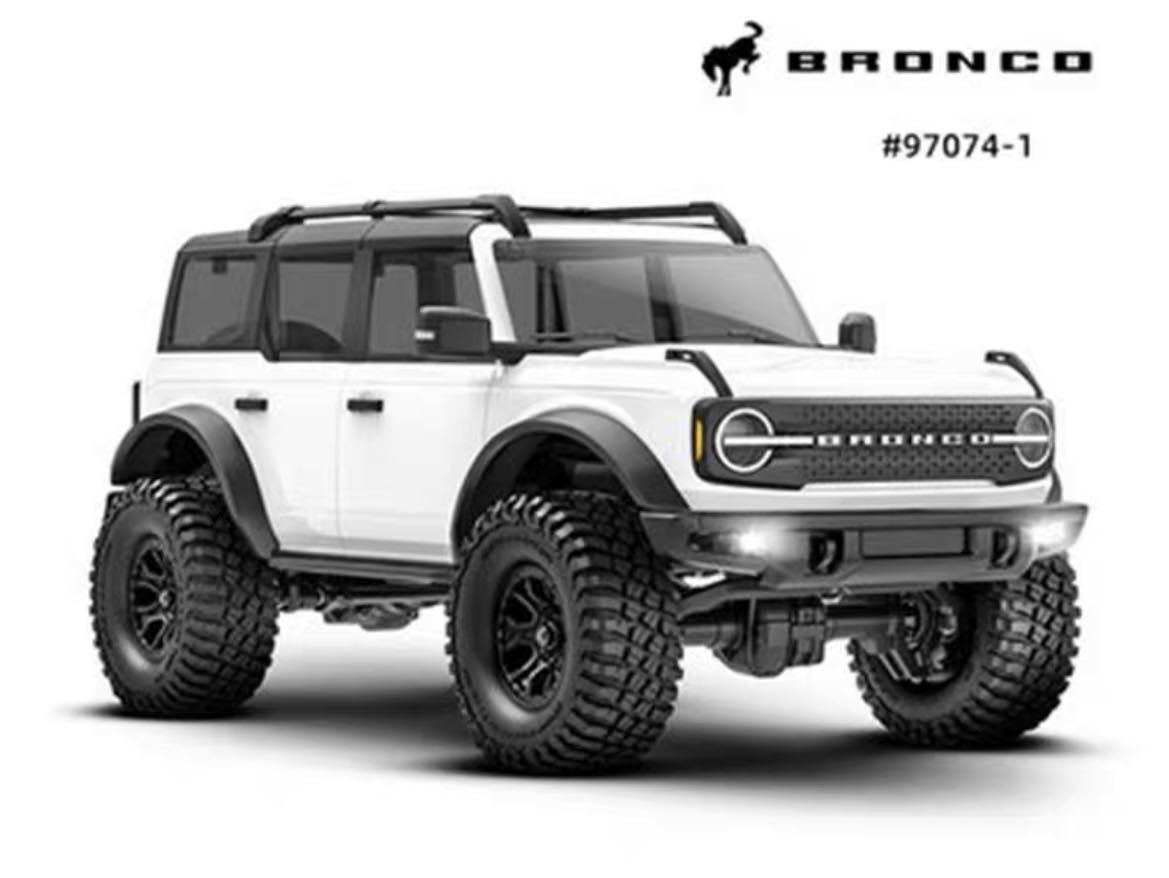 新品 トラクサス 1/18 TRX4M ブロンコ ホワイト 1:18 検索ヨコモ