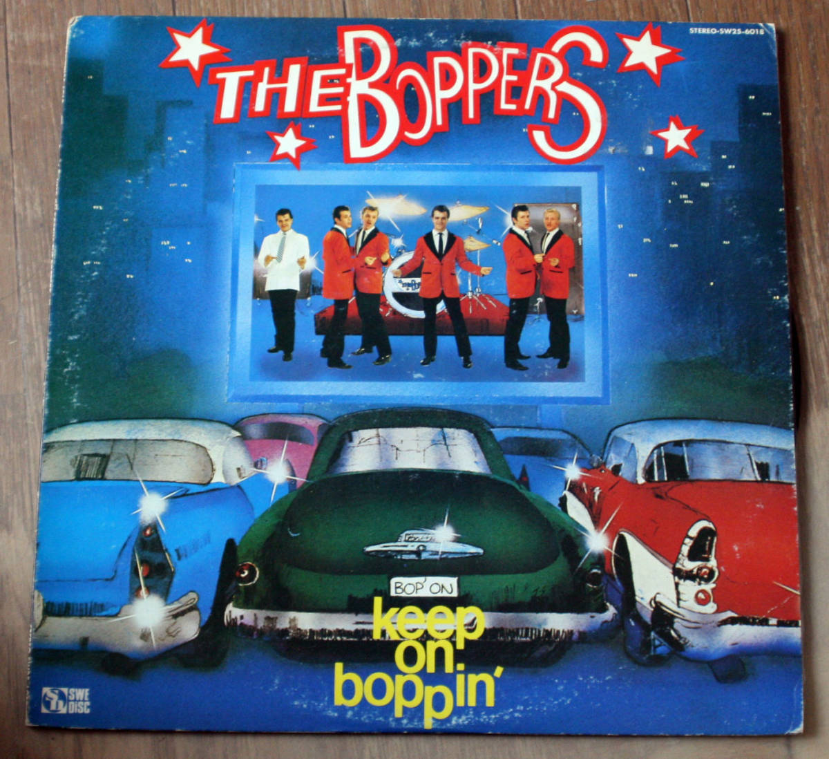 国内盤 THE BOPPERS - Keep On Boppin' / LP / Rockabilly / New Wave_画像1