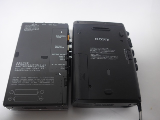 SONY ソニー 4台セット TCS-580 TCS-70 TPS-R10 TCM-500 カセットテープレコーダー ジャンク 現状_画像3