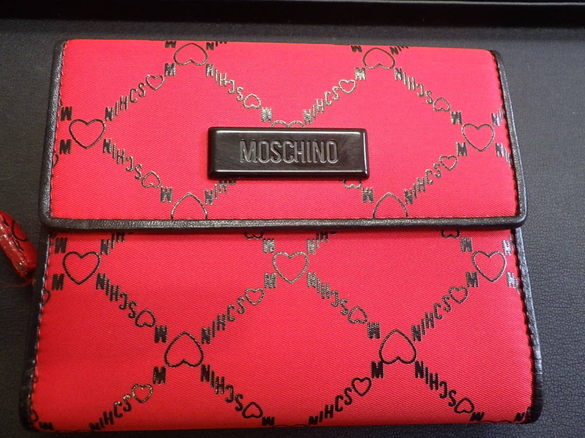 MOSCHINO モスキーノ 折りたたみ財布_画像2