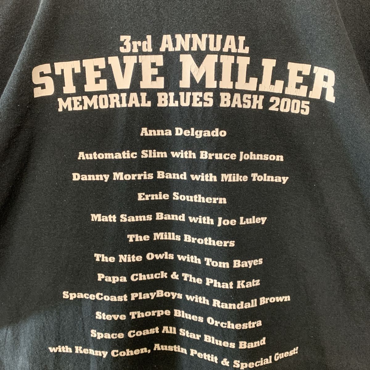 【激レア】STEVE MILLER スティーヴミラー　両面プリント　ビッグシルエット　XL バンドTシャツ　ヴィンテージ　古着