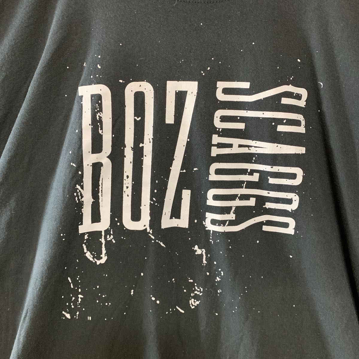 【激レア】boz scaggs ボズスキャッグス　ビッグシルエットツアーTシャツ　2XL JAZZ ROCK RAP ムービー