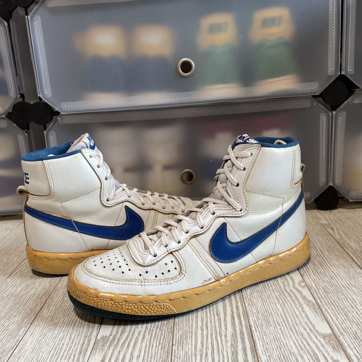 Yahoo!オークション - 1981年製 NIKE LEGEND HI 26.5cm Yahoo!オークション - 1981年製 NIKE LEGEND HI 26.5cm