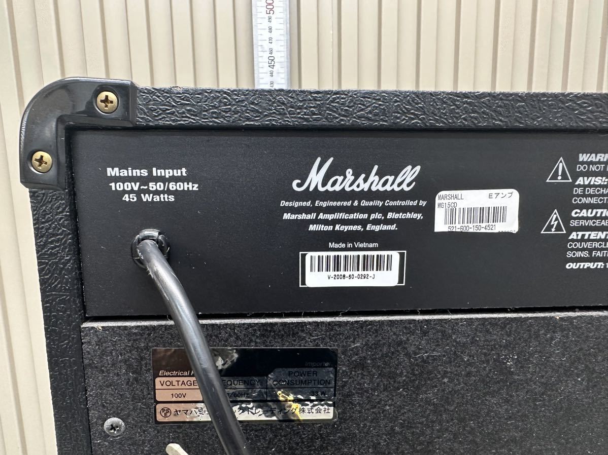 Marshall マーシャル MG15CD_画像7